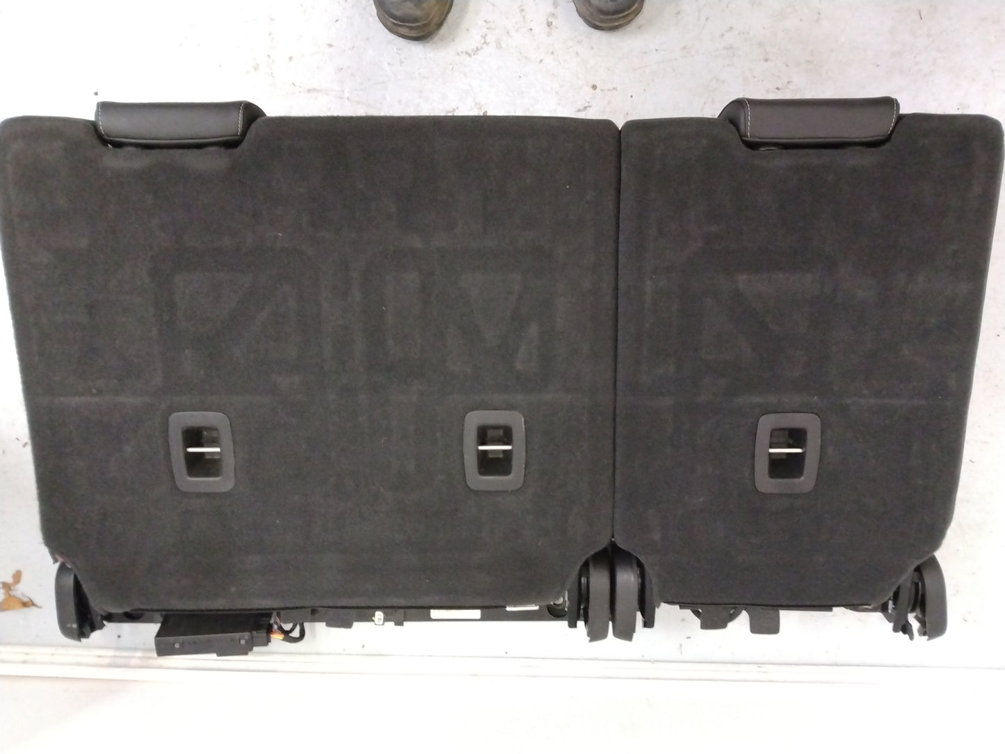 2016 Chevrolet Tahoe Black Cloth Third Row Bench Seat.