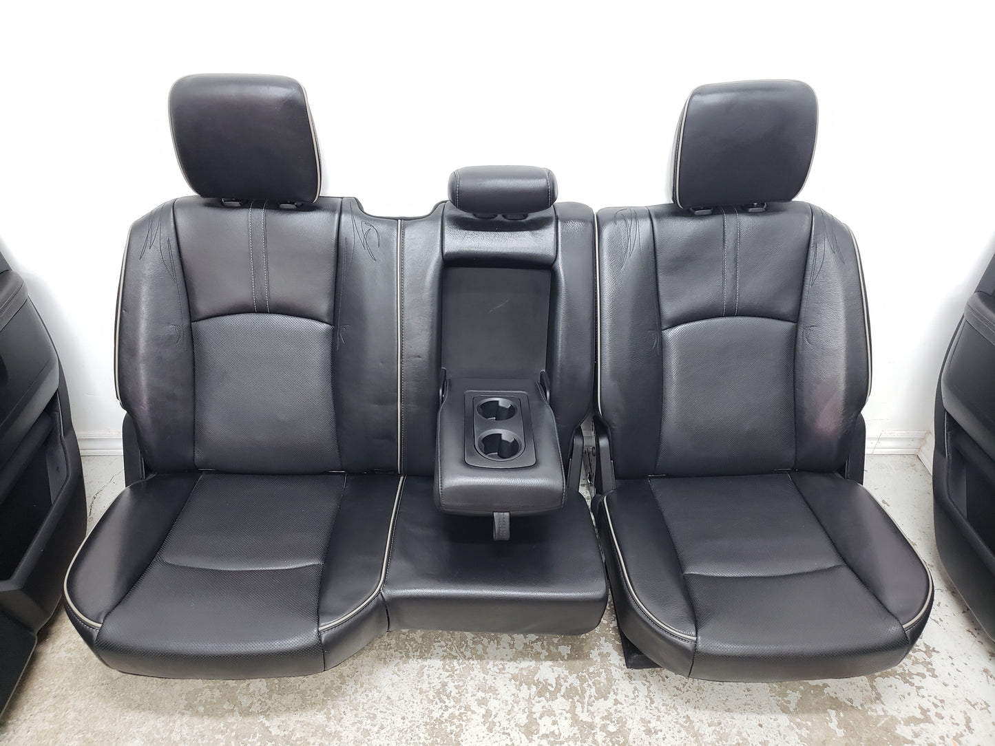 Dodge Ram 2015 Laramie Limited BLACK LEATHER Truck Seats Interior