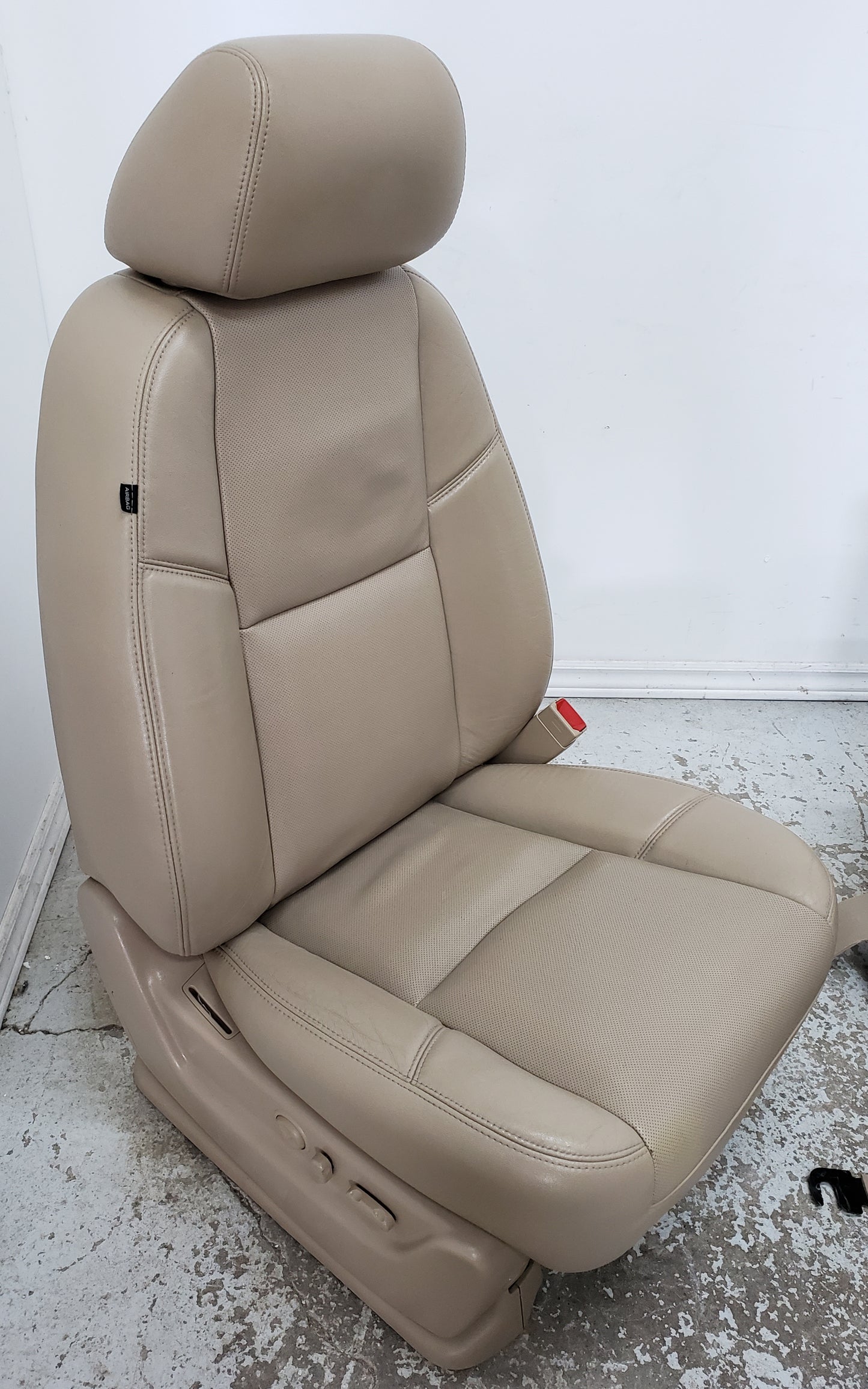 Escalade Chev Truck Silverado TAN LEATHER Seats Console Sierra Cadillac Yukon Tahoe
