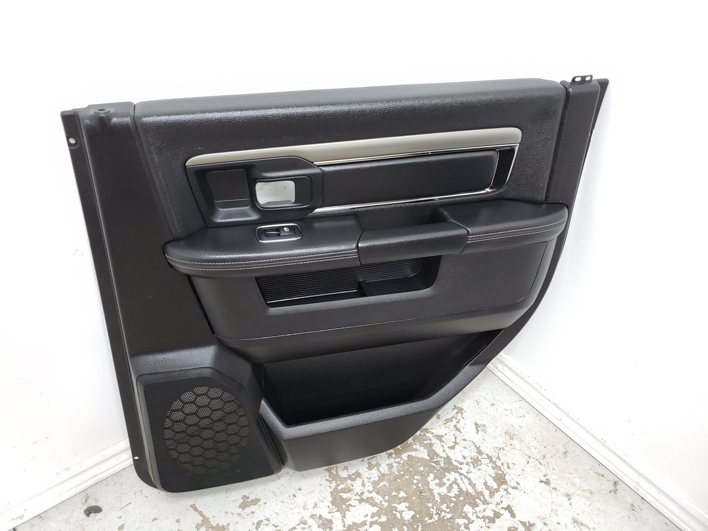 Dodge Ram 2018 BLACK LEATHER Truck Seats Console Door Pad Laramie