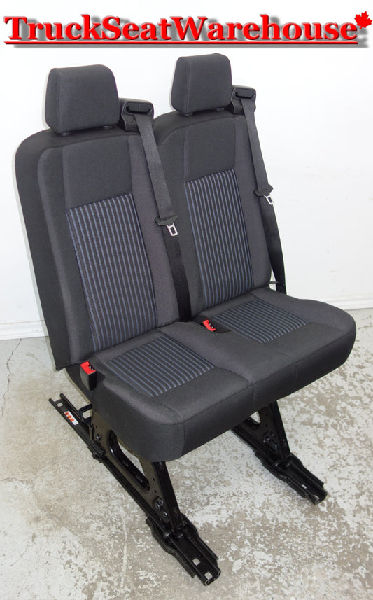 Ford Transit van 2018 31 inch wide double seat left side removable quick release universal fit