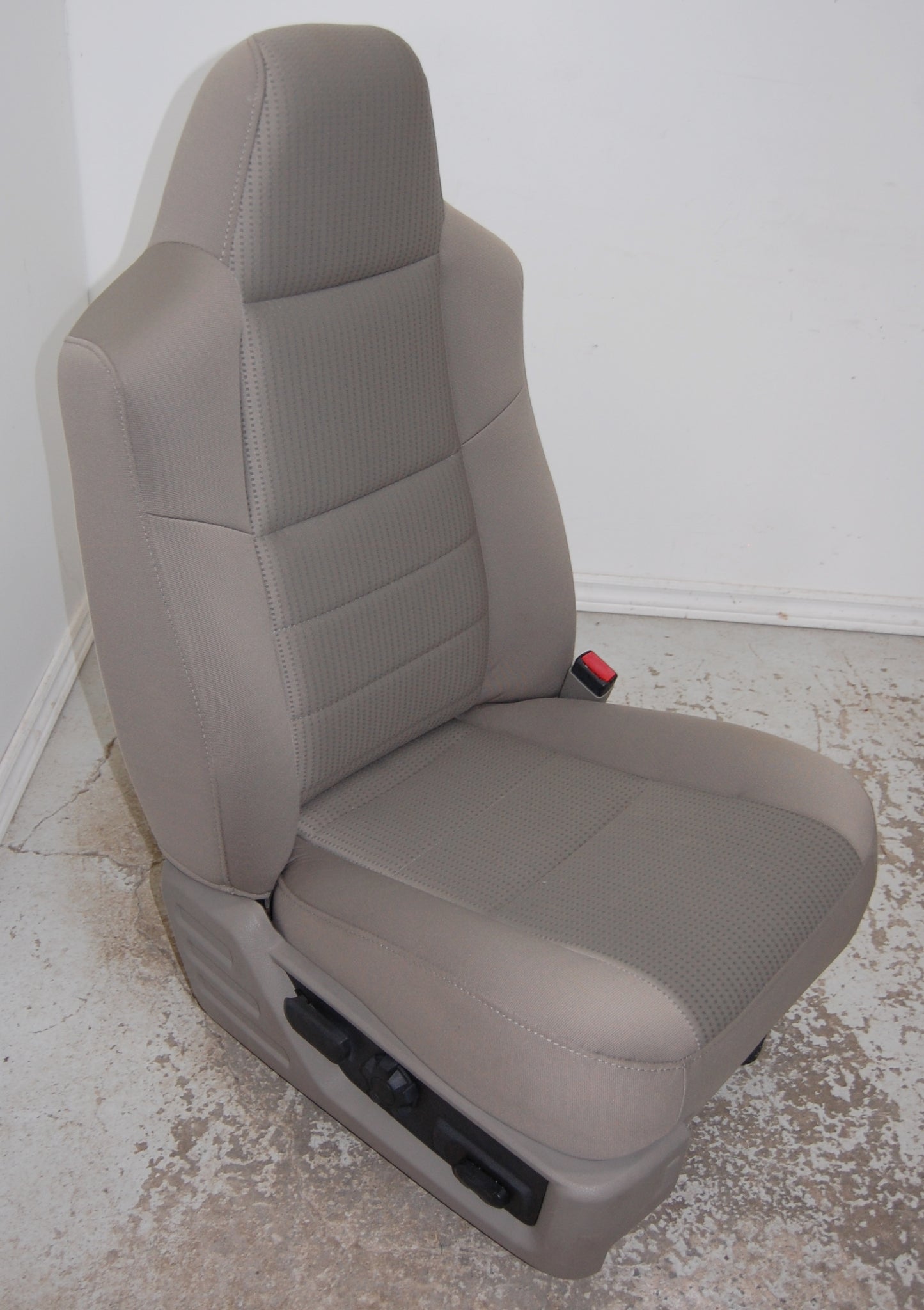 Ford F250 Front Seats and Console Cloth Power Superduty Truck F350 F450 F550