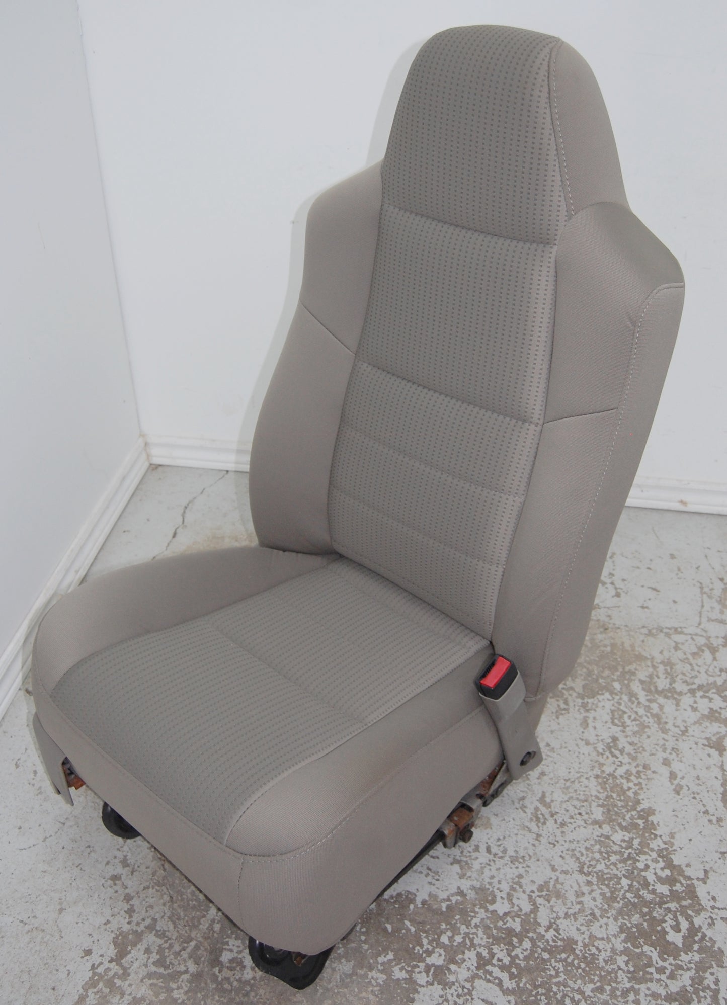 Ford F250 Front Seats and Console Cloth Power Superduty Truck F350 F450 F550