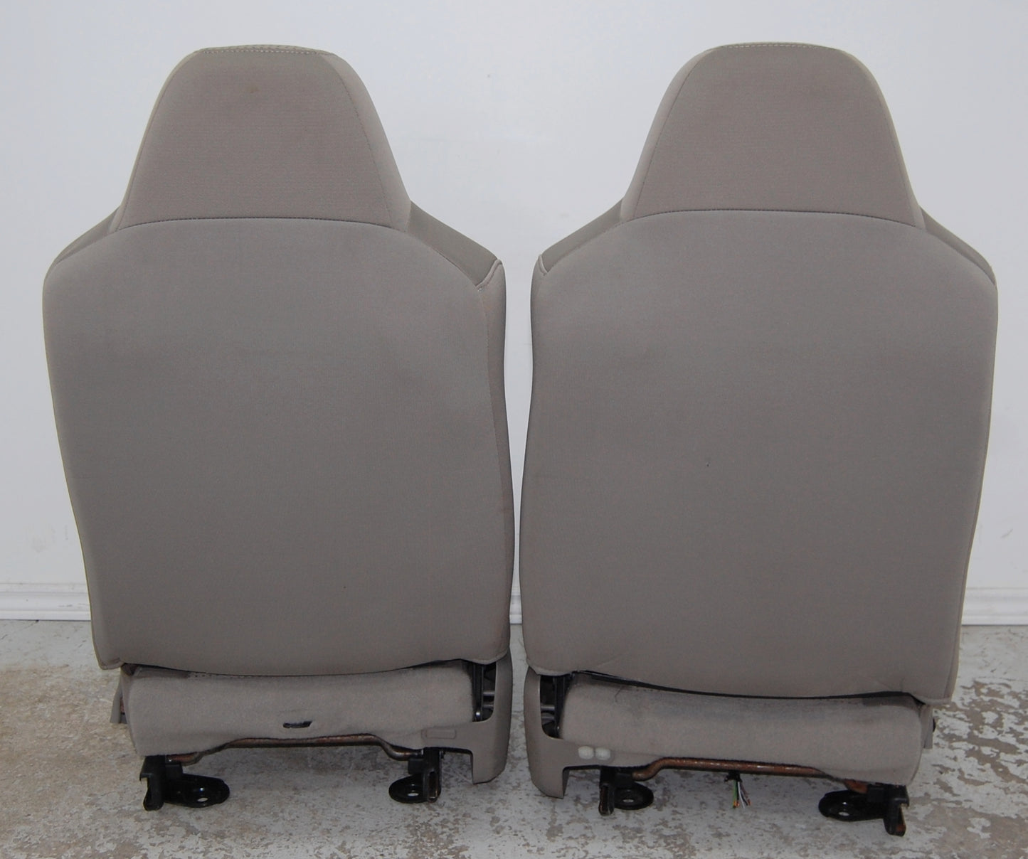 Ford F250 Front Seats and Console Cloth Power Superduty Truck F350 F450 F550