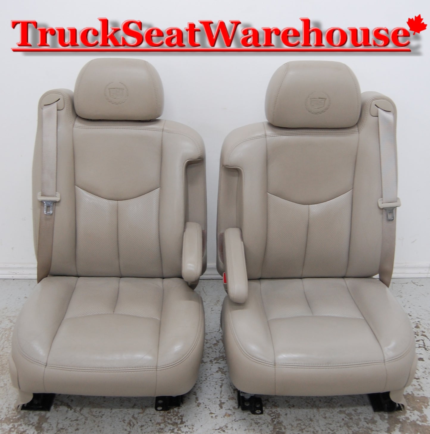 cadillac 2003 2004 2005 2006 2007 escalade tan leather seats chev truck