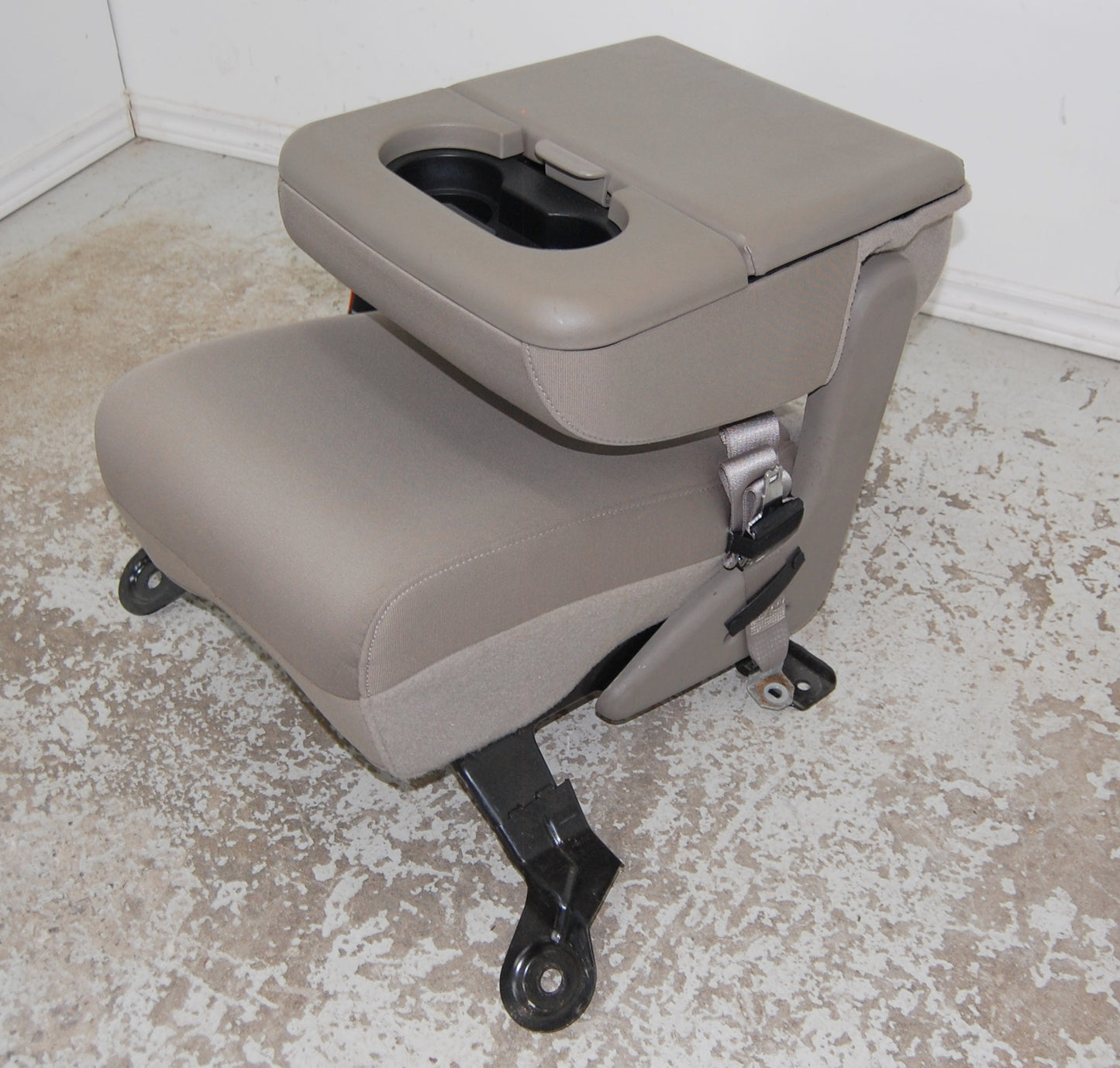 Ford F250 Front Seats and Console Cloth Power Superduty Truck F350 F450 F550