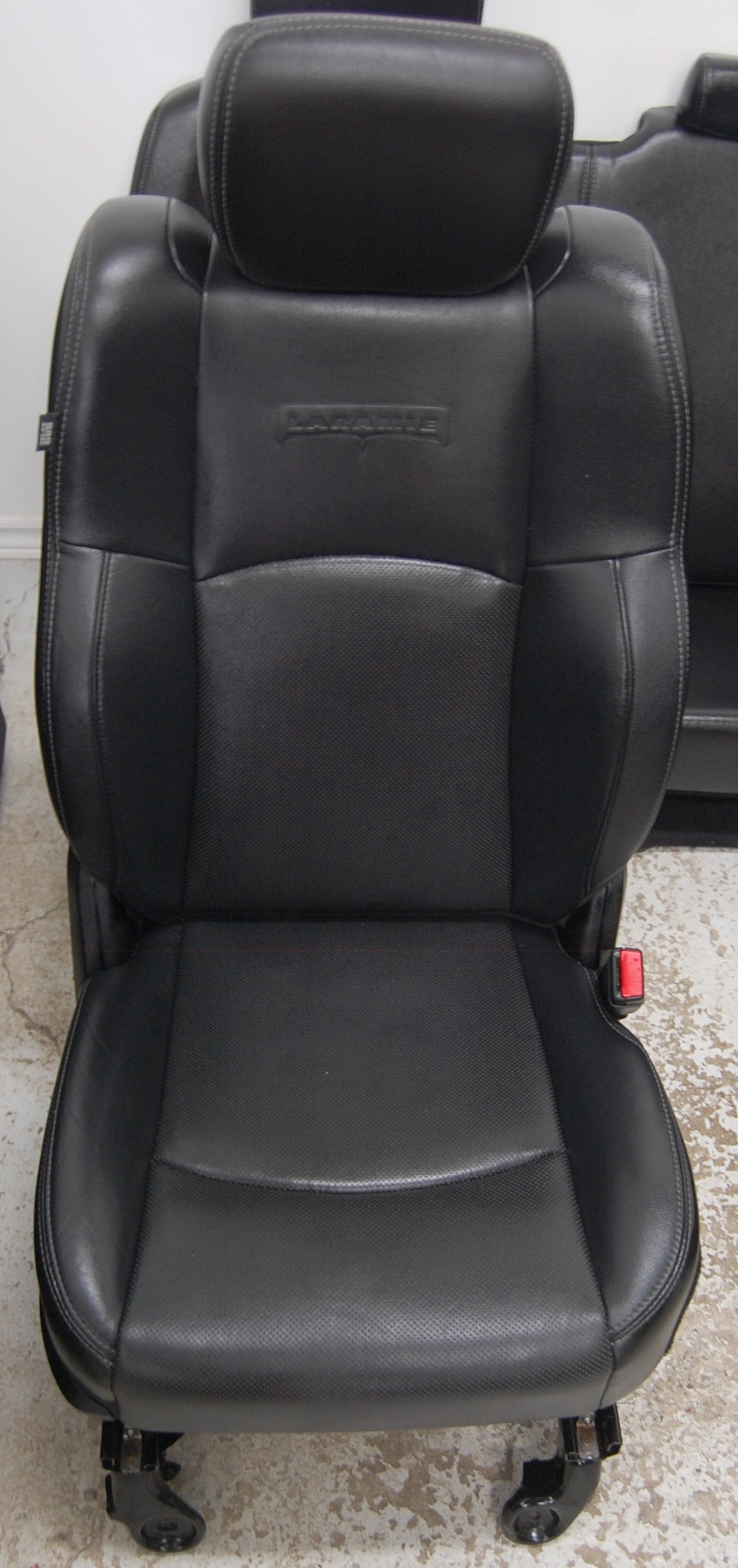 Dodge Ram Laramie 2014 BLACK LEATHER Truck Seats Console Door Pad Panels Interior