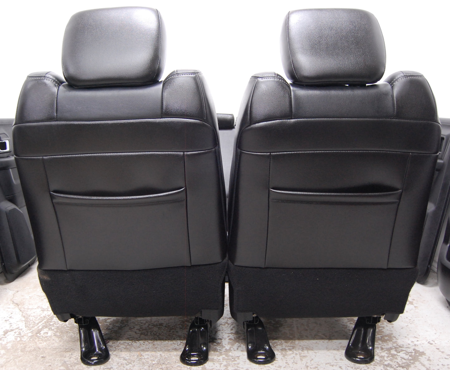 Dodge Ram Laramie 2014 BLACK LEATHER Truck Seats Console Door Pad Panels Interior