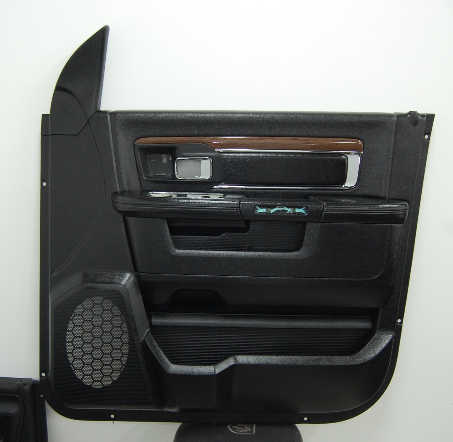 Dodge Ram Laramie 2014 BLACK LEATHER Truck Seats Console Door Pad Panels Interior