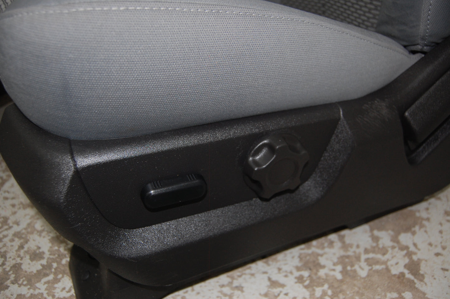 Ford Superduty Truck 2014 Grey Cloth POWER Front Seats F250 F350 F450 F550