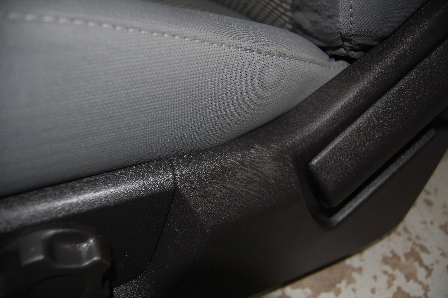 Ford Superduty Truck 2014 Grey Cloth POWER Front Seats F250 F350 F450 F550
