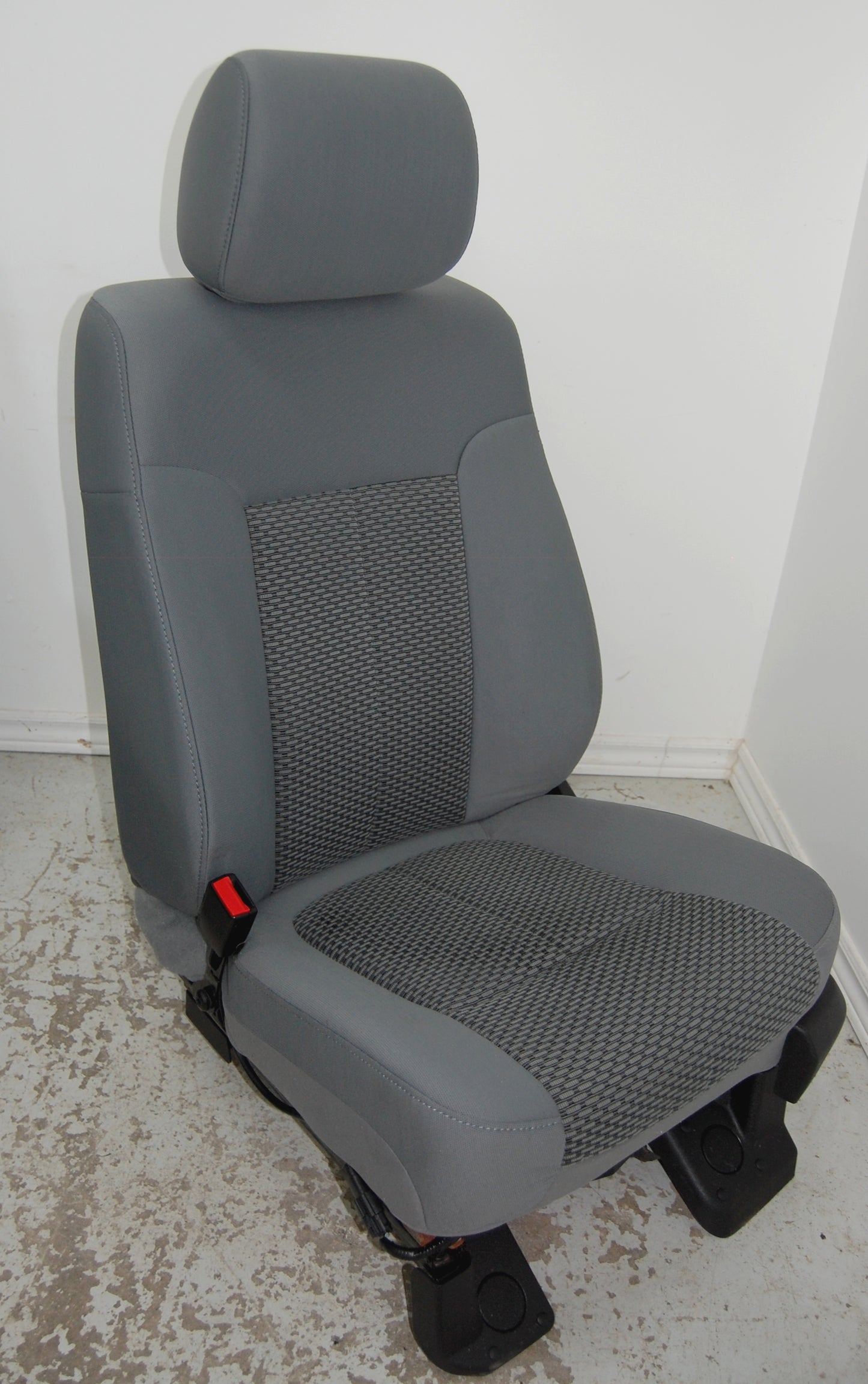Ford Superduty Truck 2014 Grey Cloth POWER Front Seats F250 F350 F450 F550