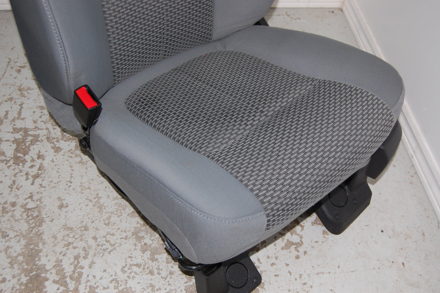 Ford Superduty Truck 2014 Grey Cloth POWER Front Seats F250 F350 F450 F550