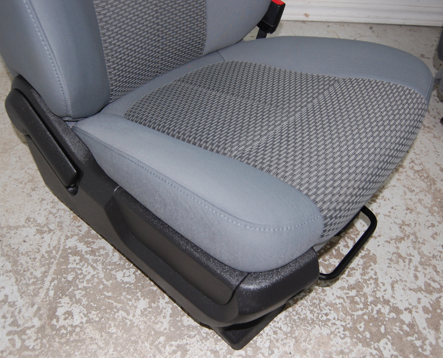 Ford Superduty Truck 2014 Grey Cloth POWER Front Seats F250 F350 F450 F550