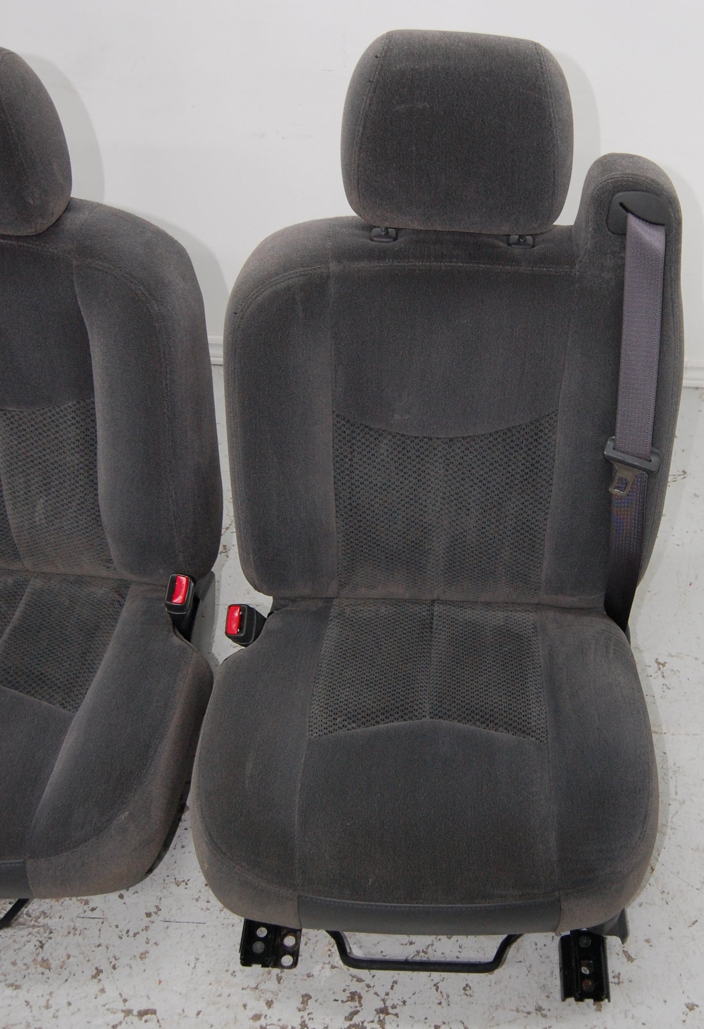 Chevy Truck Silverado 05 Grey Cloth Power Truck Seats Sierra Yukon Tahoe