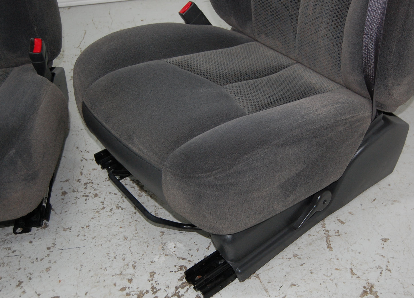 Chevy Truck Silverado 05 Grey Cloth Power Truck Seats Sierra Yukon Tahoe
