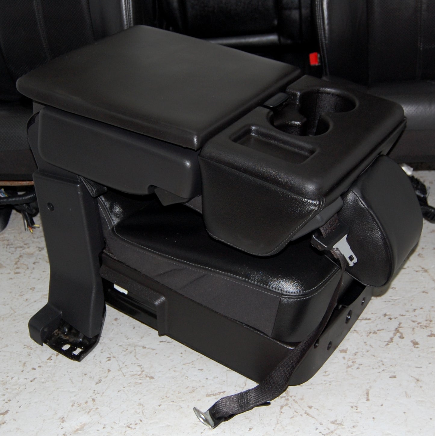 Ford F250 Super Duty BLACK LEATHER Seats Power Heated Cooled F350 F450 Superduty Truck