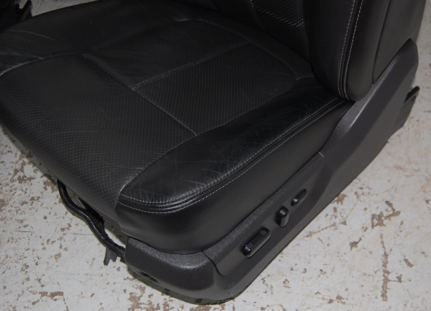 Ford F250 Super Duty BLACK LEATHER Seats Power Heated Cooled F350 F450 Superduty Truck