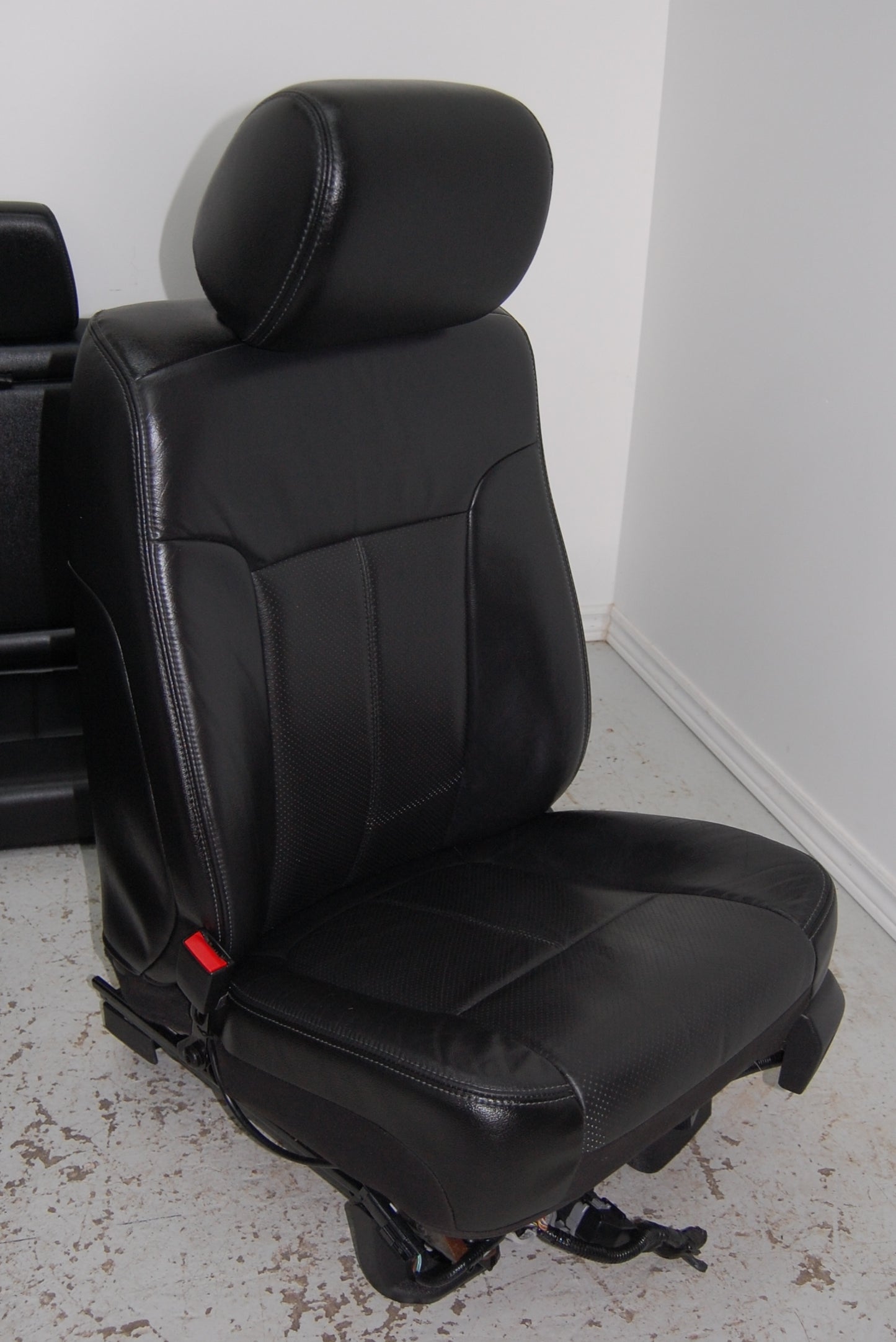 Ford F250 Super Duty BLACK LEATHER Seats Power Heated Cooled F350 F450 Superduty Truck