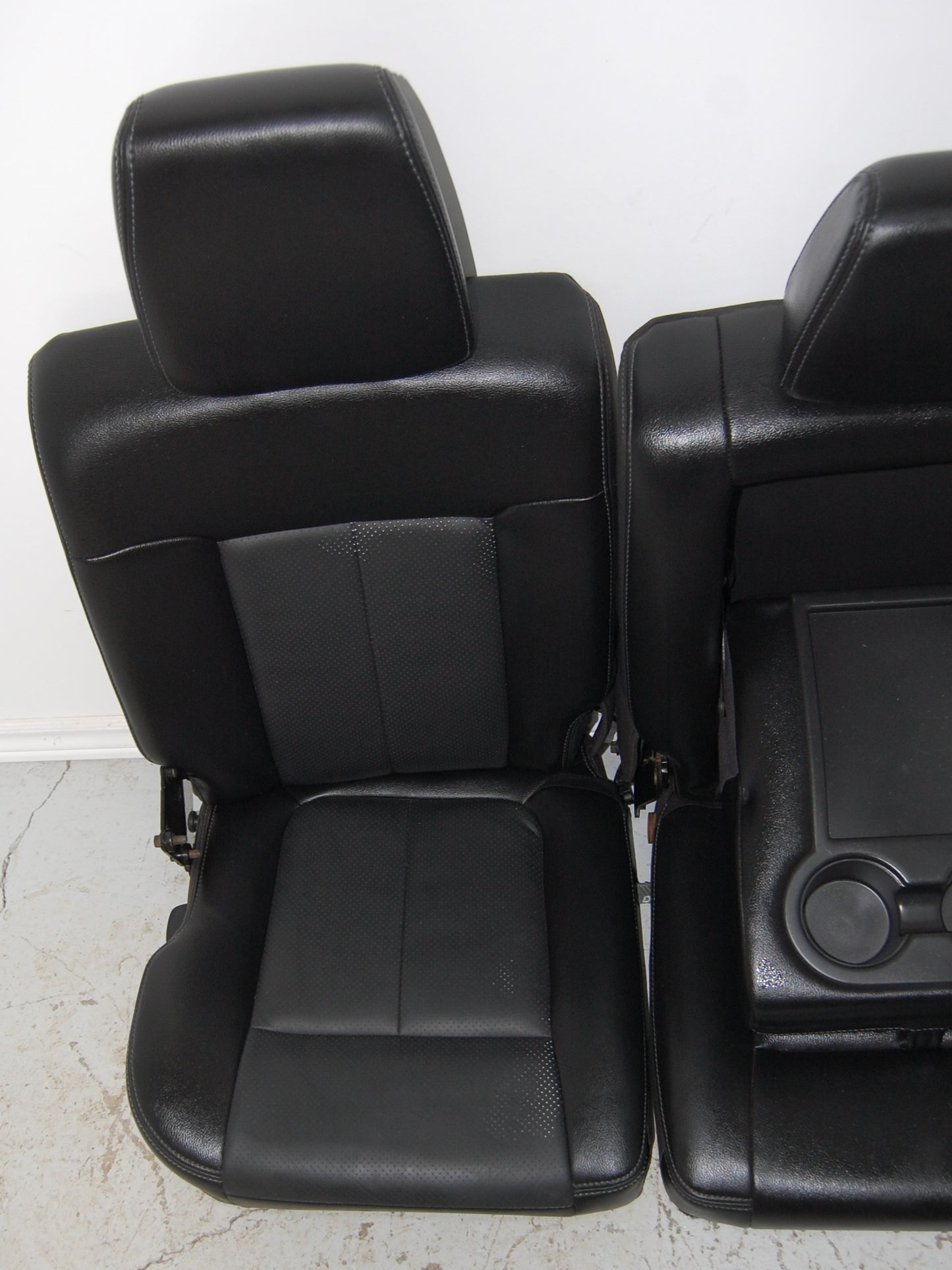 Ford F250 Super Duty BLACK LEATHER Seats Power Heated Cooled F350 F450 Superduty Truck