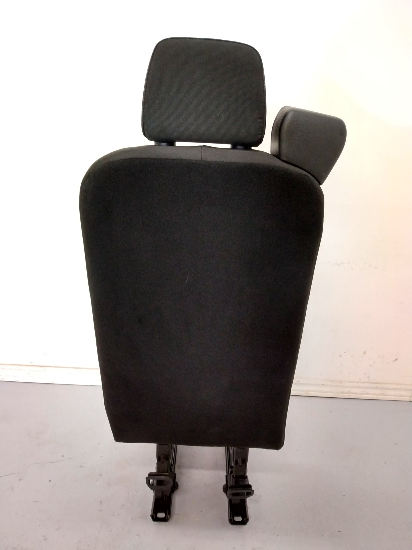 Ford Transit Passenger Van 2020 Black Cloth Universal Fit QUICK RELEASE removable SINGLE SEAT Jumpseat Cargo Sprinter Promaster VANLIFE Camper