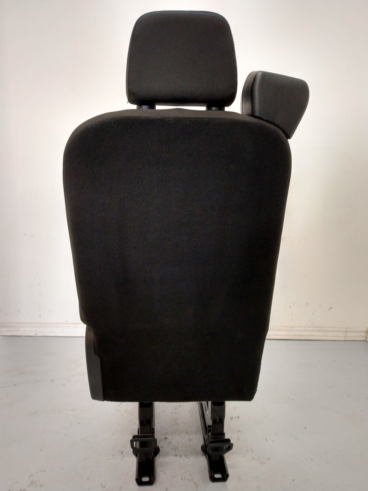 Ford Transit Passenger Van 2022 Black Cloth Quick Release Universal Fit Single Seat Cargo Sprinter Work VANLIFE Camper Savanna Express