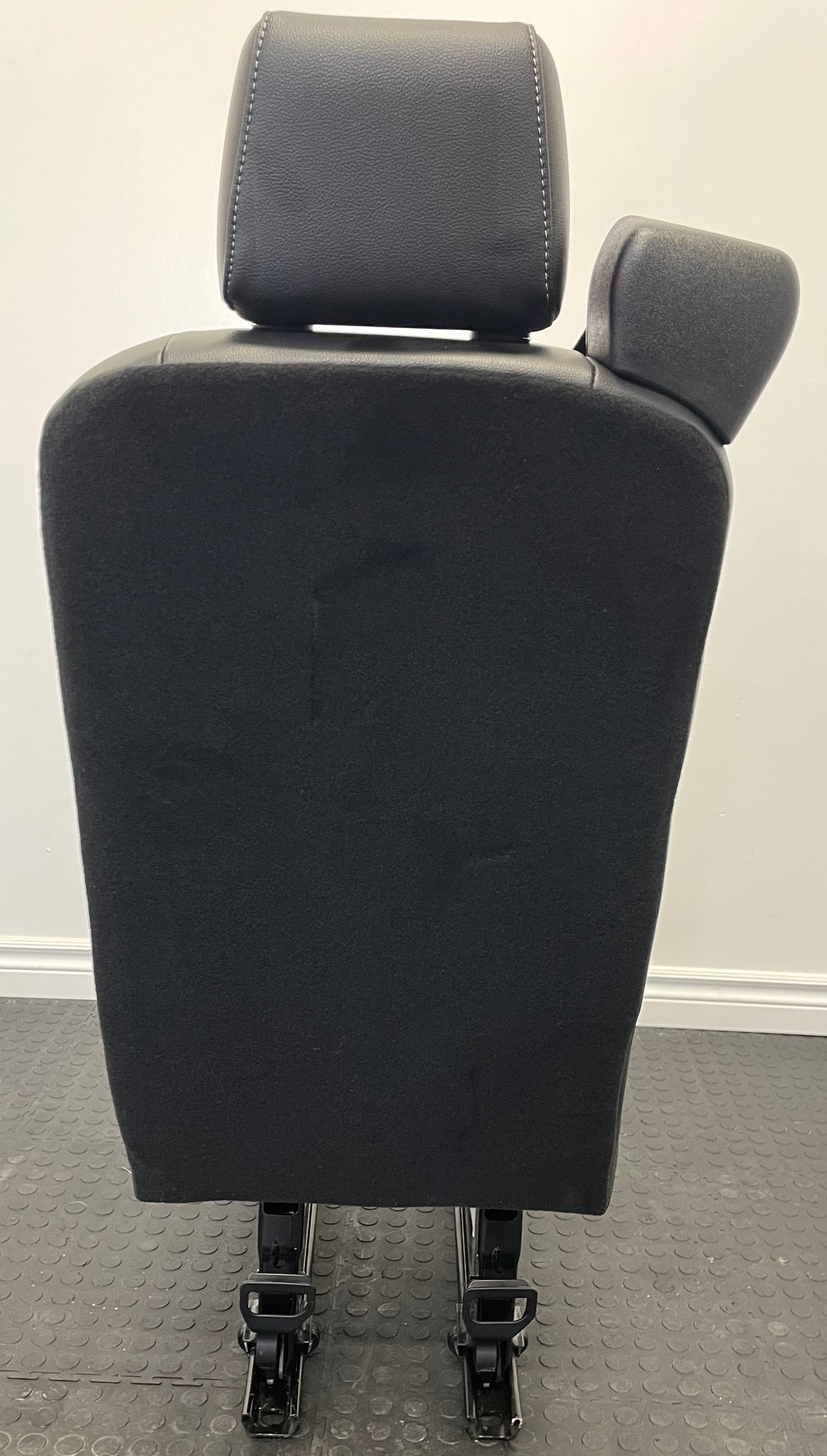 Ford Transit Passenger Van 2020 Black Vinyl Universal Fit Single Seat Quick Release Removeable VANLIFE Cargo Camper Savanna Express