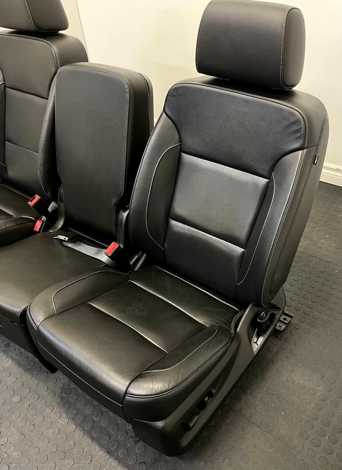 Chevrolet Silverado 2016 Crew Cab BLACK LEATHER Power Heated Seats GMC with Console