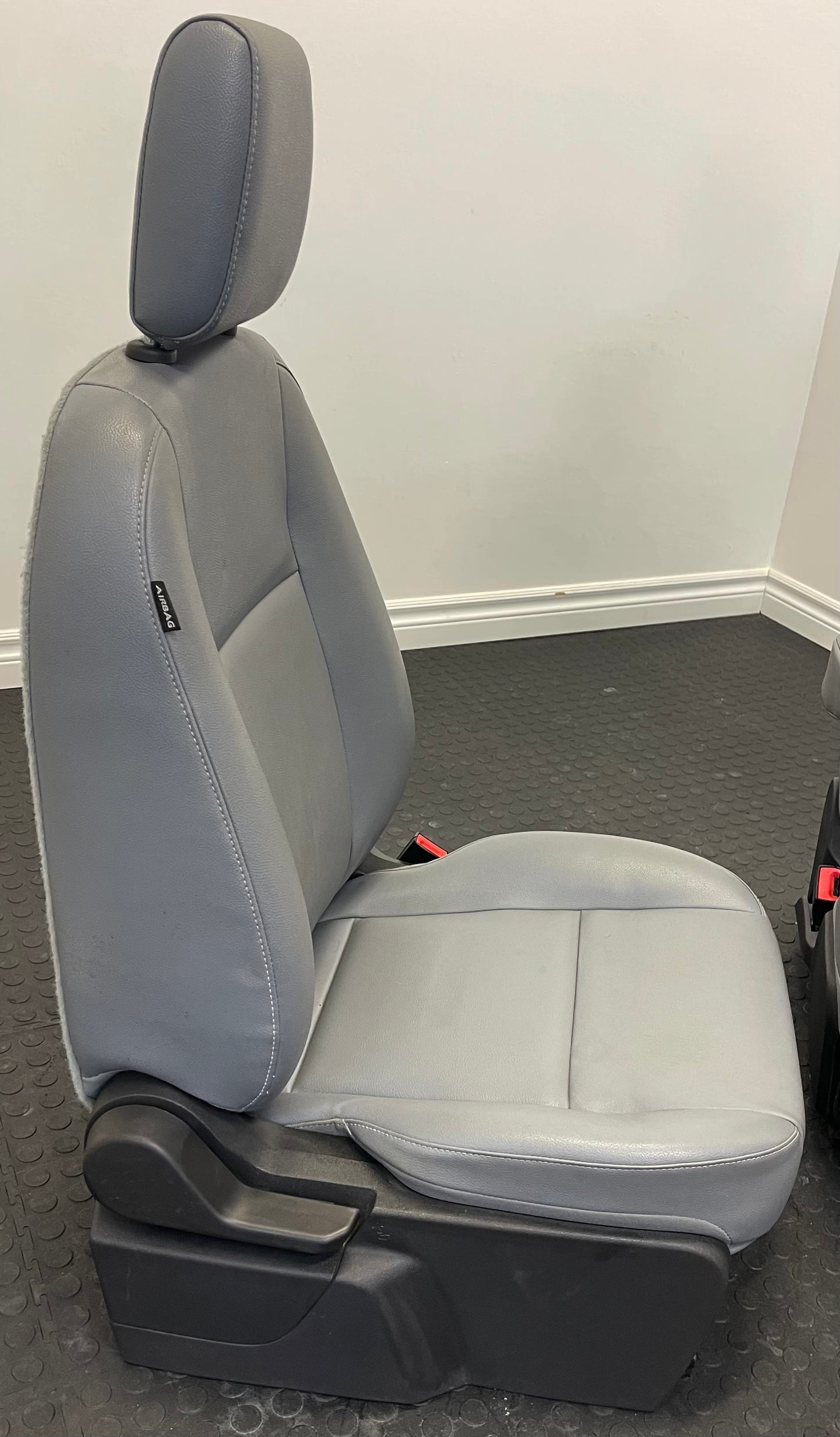 Ford Transit Passenger 2015-2019 Grey Vinyl Manual Driver and Passenger Seats