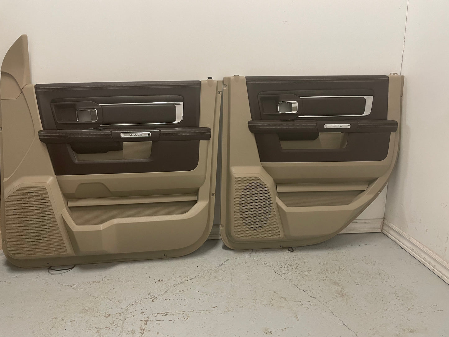Dodge Ram Laramie Longhorn Leather Interior Seats