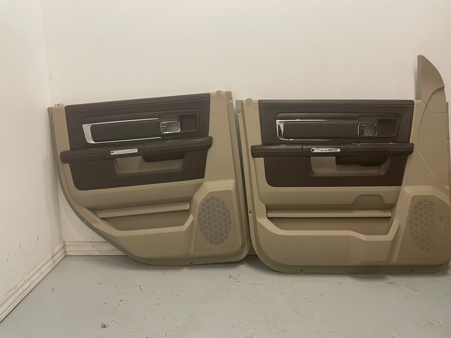 Dodge Ram Laramie Longhorn Leather Interior Seats