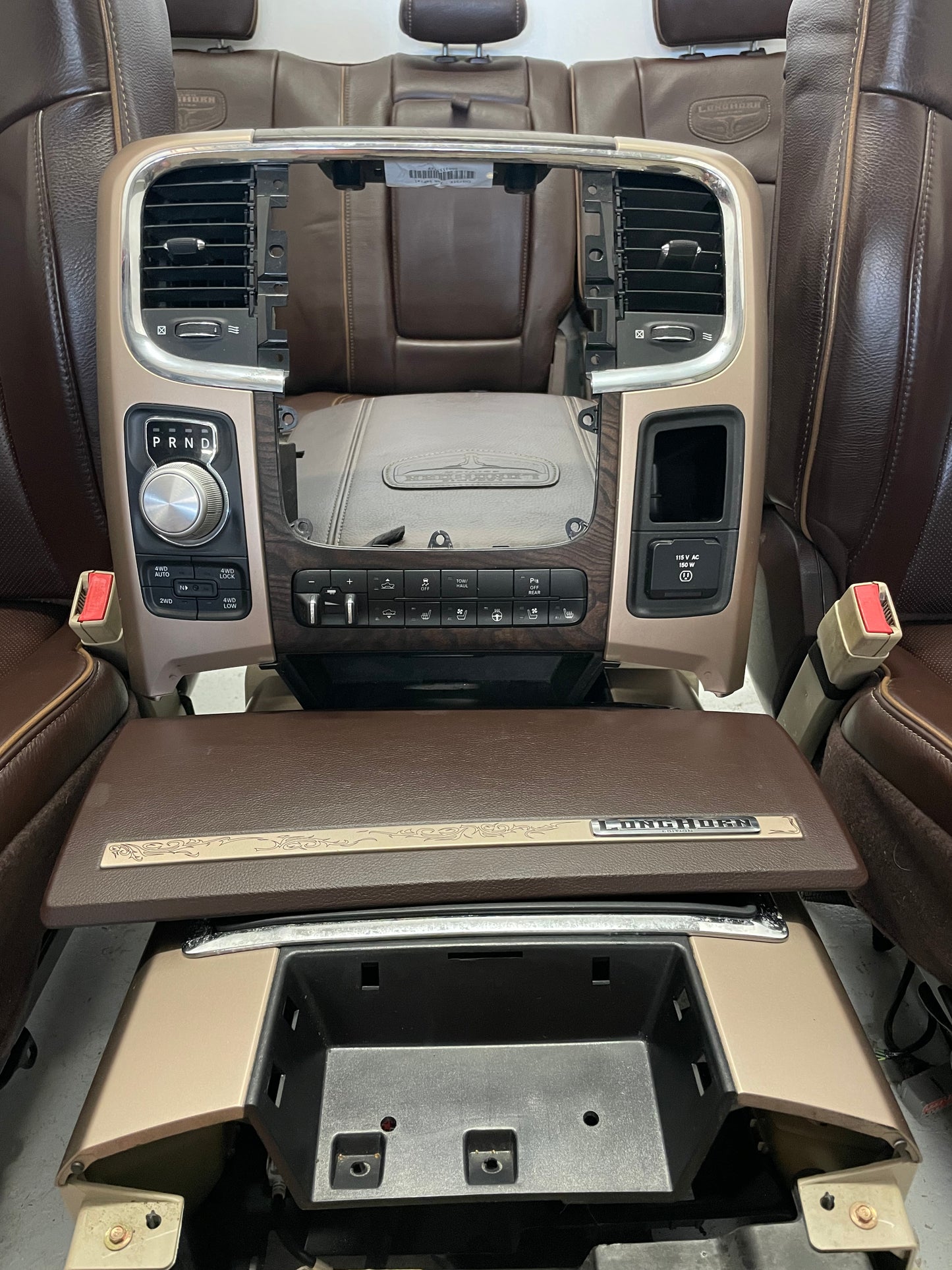 Dodge Ram Laramie Longhorn Leather Interior Seats
