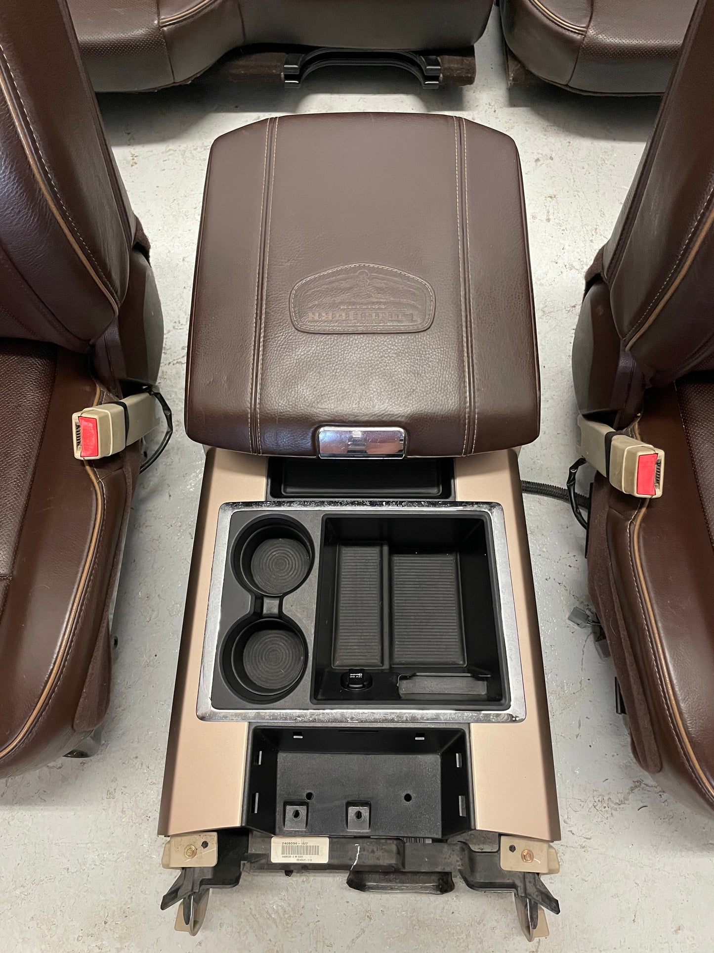 Dodge Ram Laramie Longhorn Leather Interior Seats