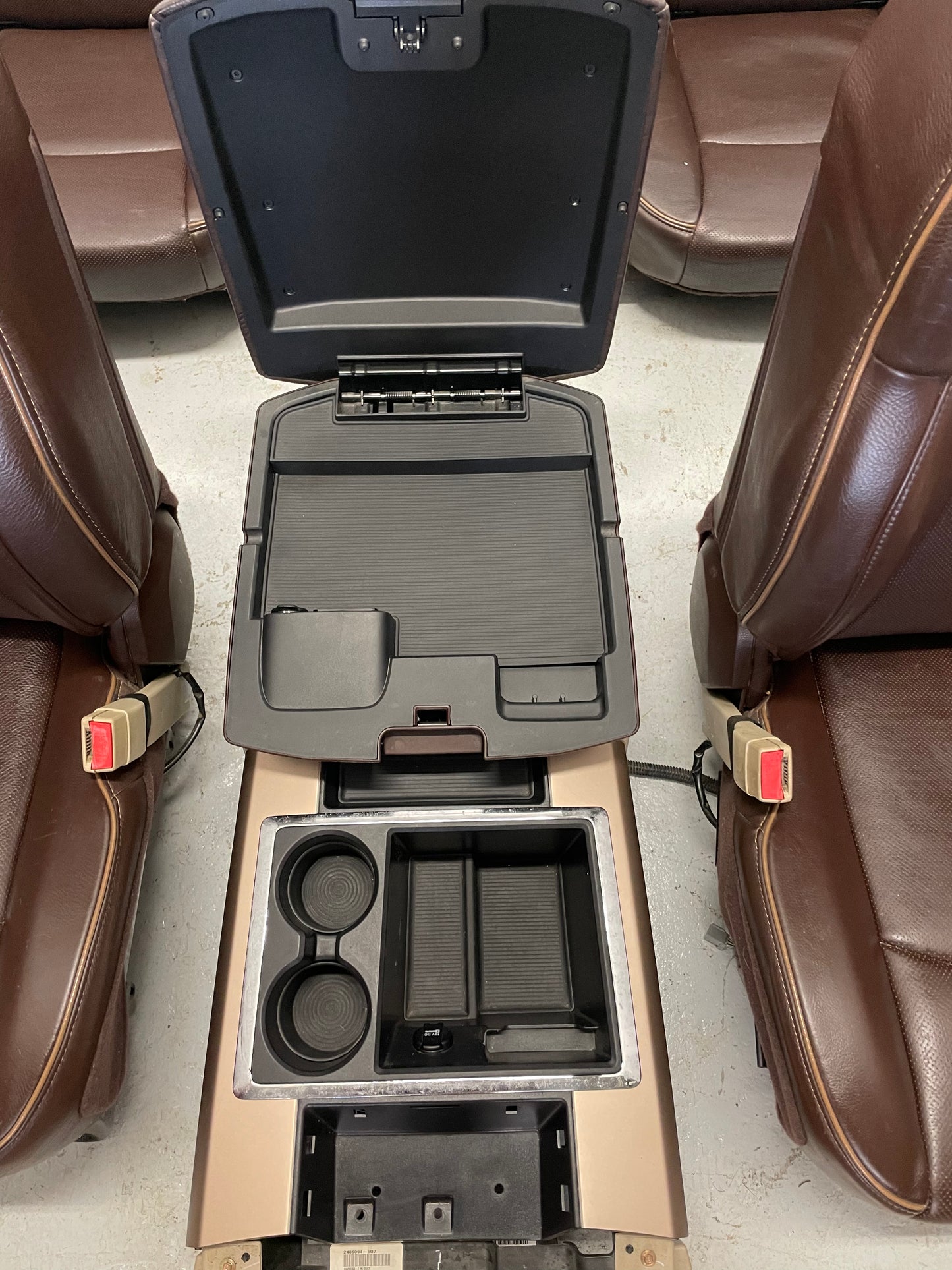 Dodge Ram Laramie Longhorn Leather Interior Seats