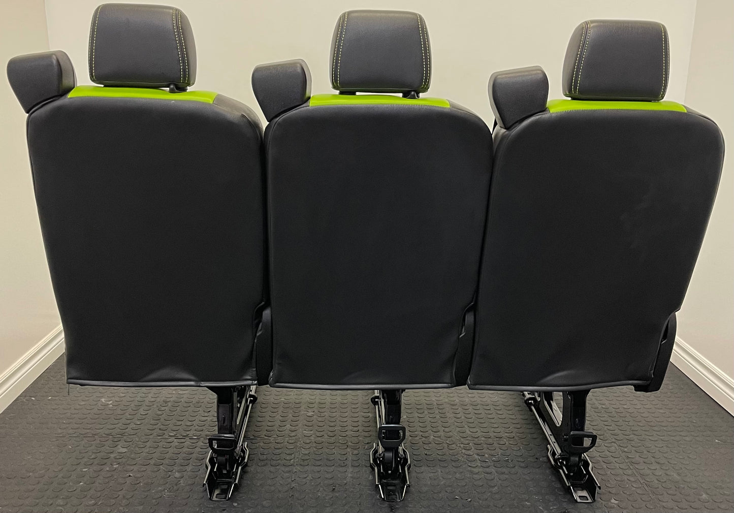 Ford Transit Passenger CUSTOM 55" Triple Bench Seat Universal Fit Quick Release VANLIFE Cargo Camper Savanna Express