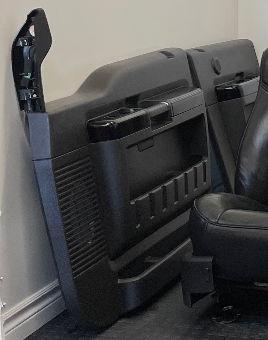 2008 Ford Super Duty Harley Davidson Edition Black Leather Interior Set