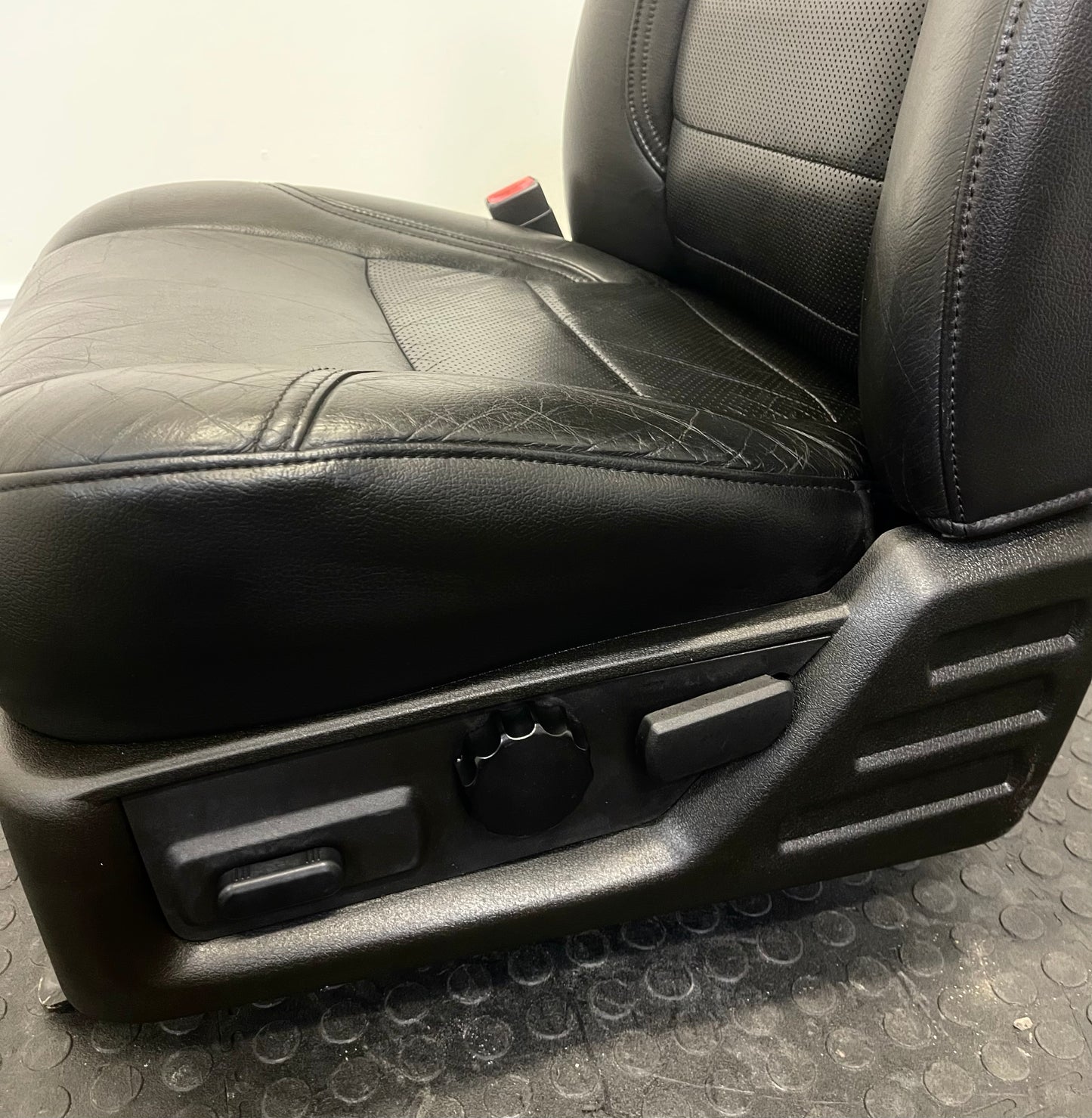 2008 Ford Super Duty Harley Davidson Edition Black Leather Interior Set