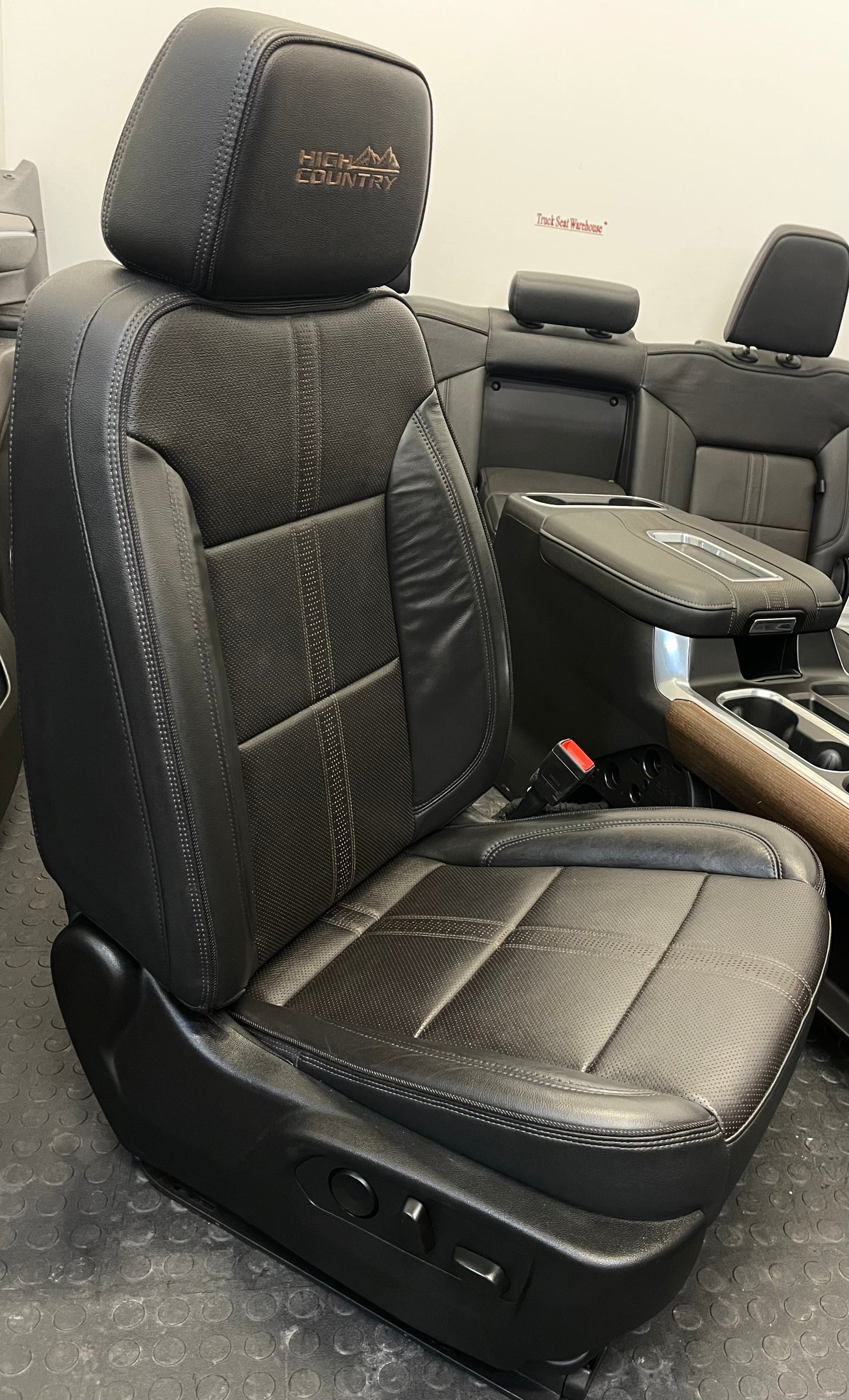 2023 Chevrolet Silverado High Country Interior - Black LEATHER Interior Set