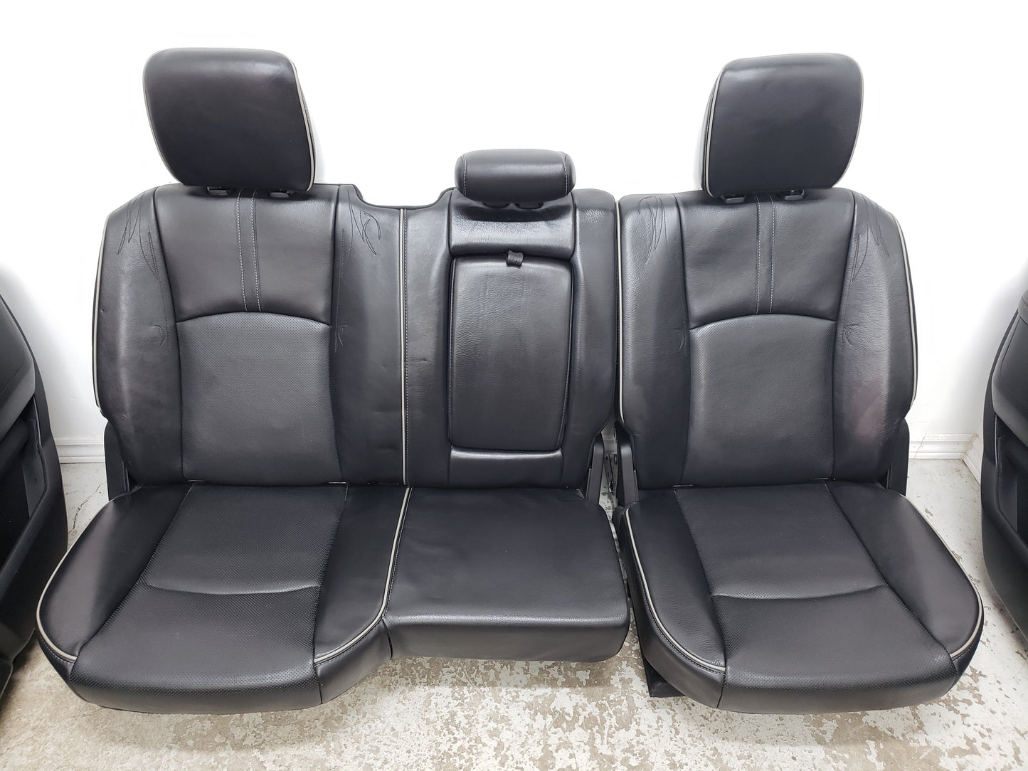 Dodge Ram 2015 Laramie Limited BLACK LEATHER Truck Seats Interior