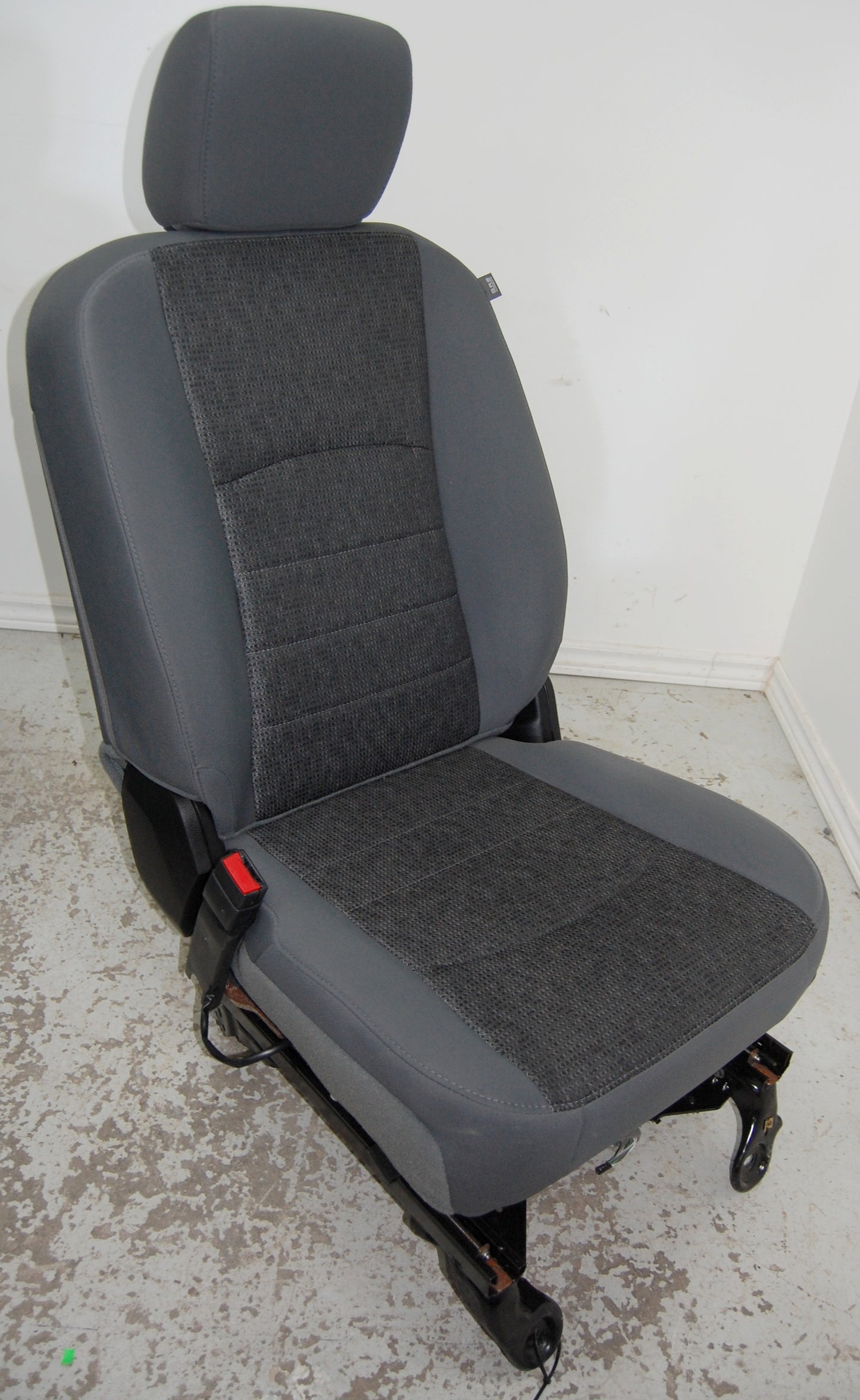 Dodge Ram Gray Cloth power Front Truck Seats 2009-19 Classic