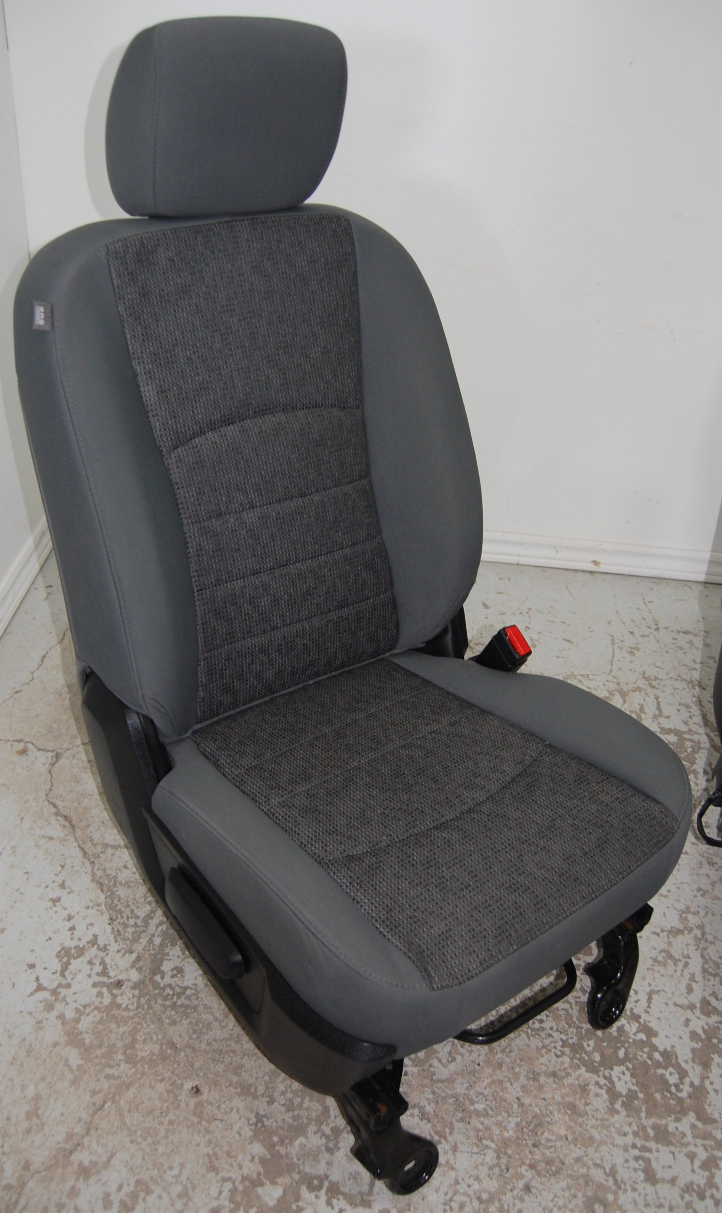 Dodge Ram Gray Cloth power Front Truck Seats 2009-19 Classic