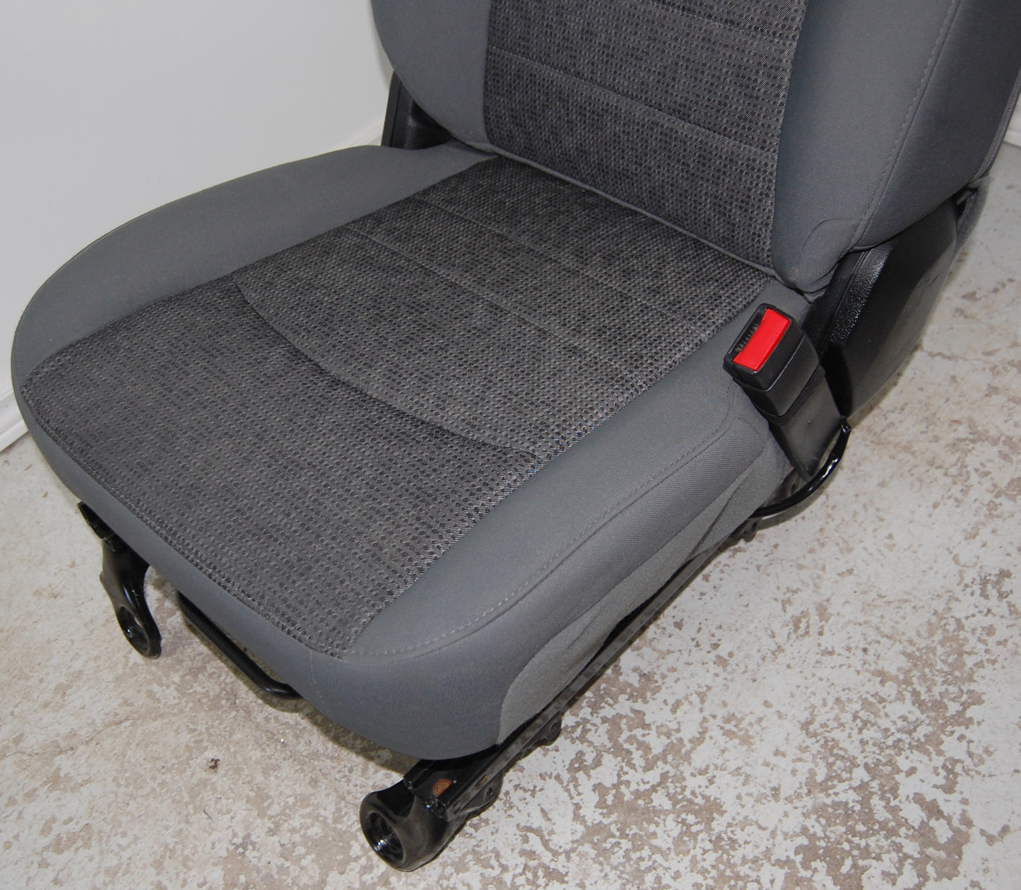 Dodge Ram Gray Cloth power Front Truck Seats 2009-19 Classic