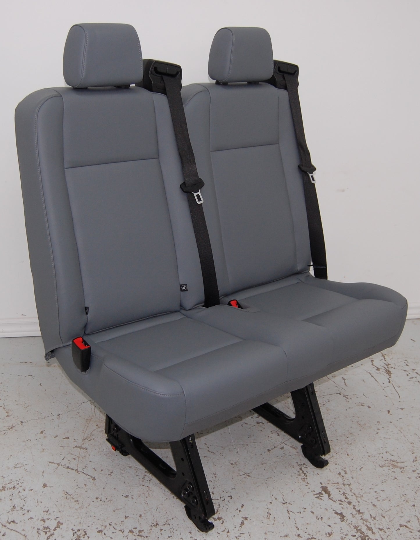 Overstock SALE!! Now...$685.00 Ford Transit Passenger Van 31 in. Grey Vinyl Double Bench Jump seat Express VANLIFE Cargo Camper Savanna Express