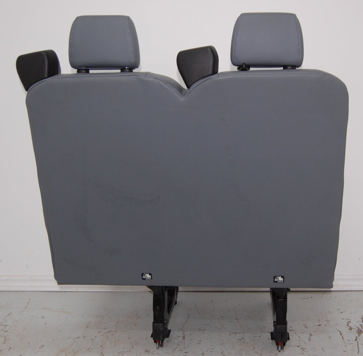 Ford Transit Passenger Van 2018 Grey Vinyl 2 Seater 36 inch Left Double Bench Jump Seat