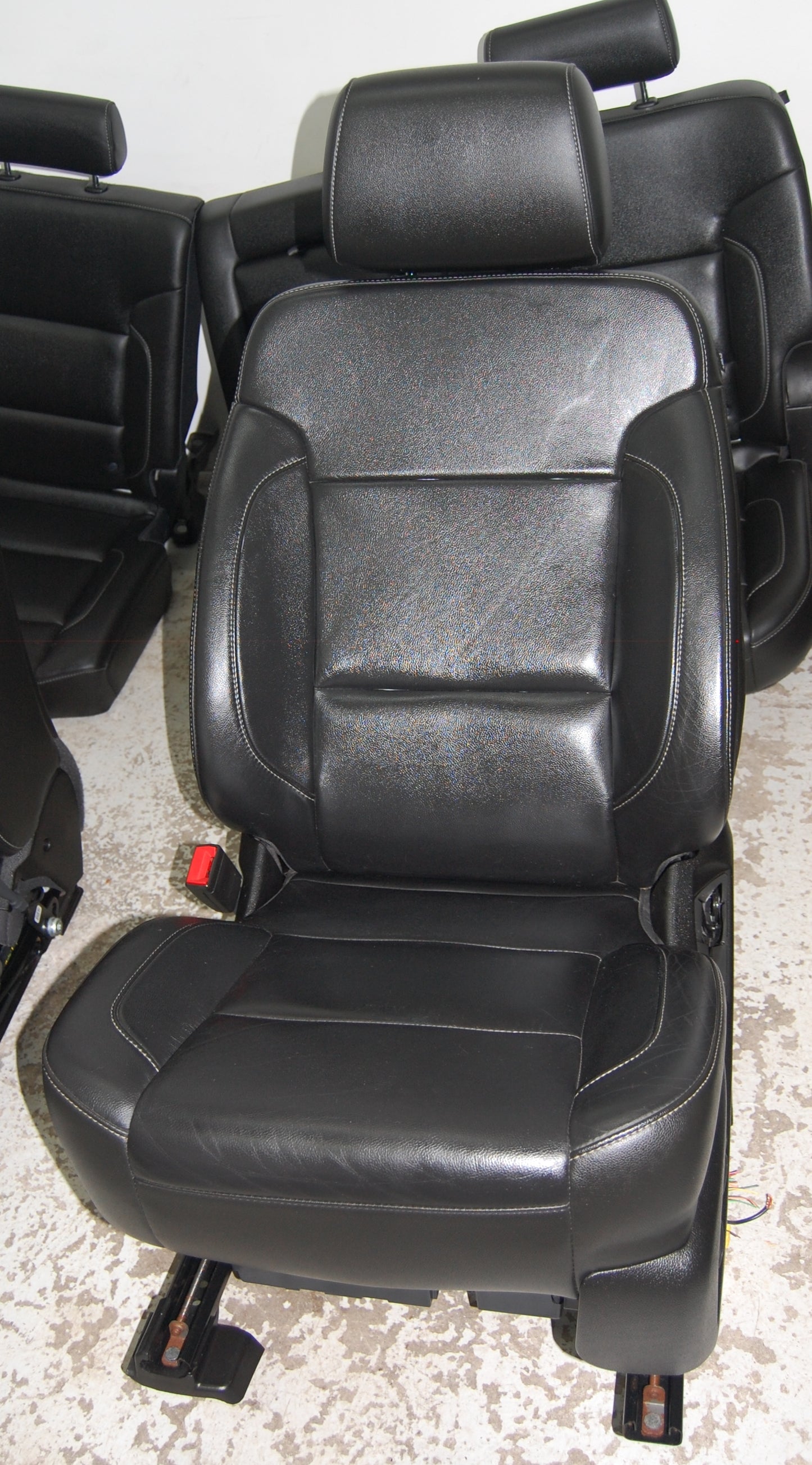Chev Truck 2015 Silverado LTZ GMC Sierra BLACK LEATHER Seats