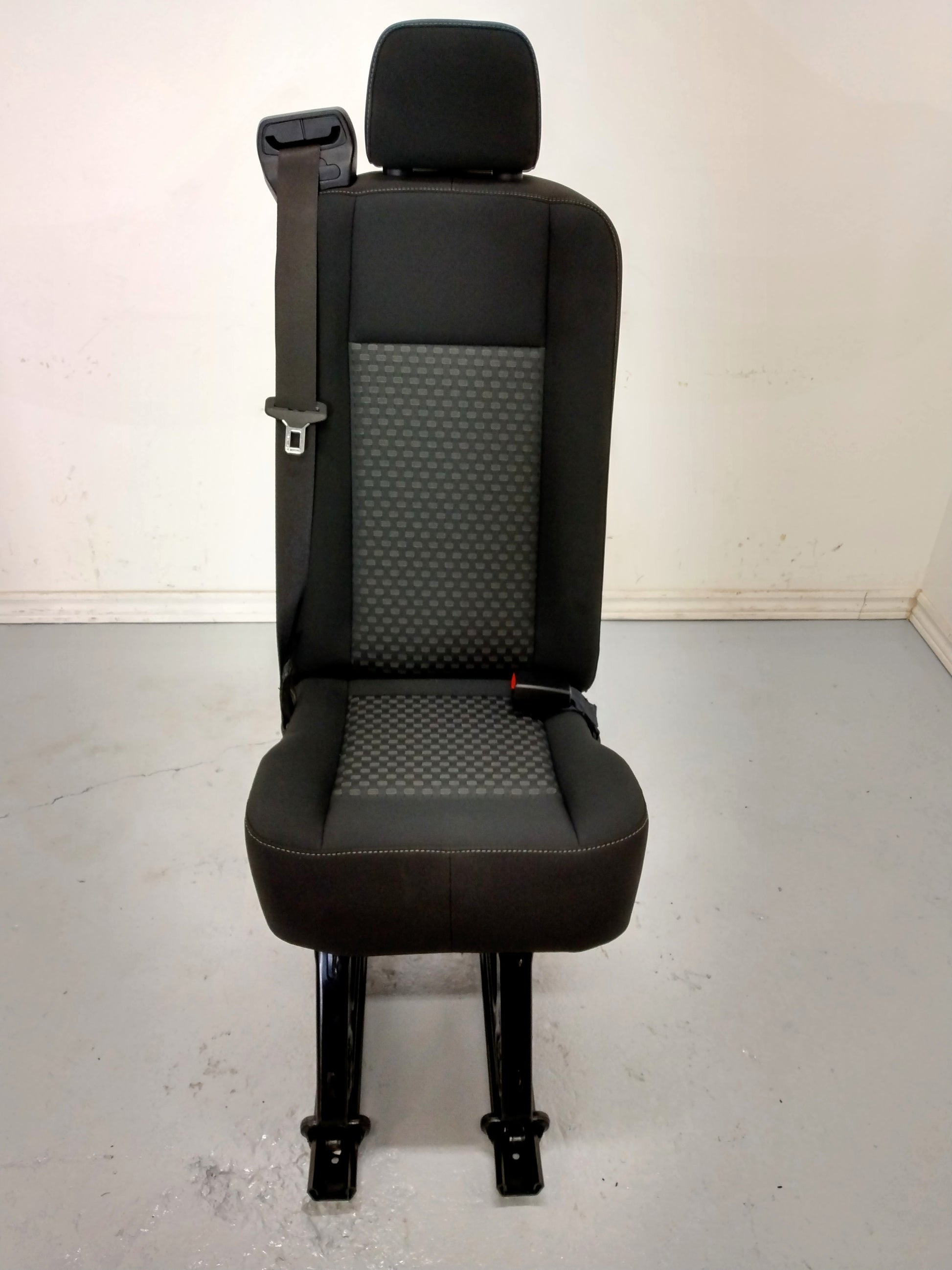 2020 FORD TRANSIT VAN single seat black cloth removeable quick release universal fit custom cargo